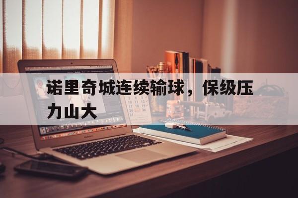 九游游戏中心官网注册账号-诺里奇城连续输球，保级压力山大